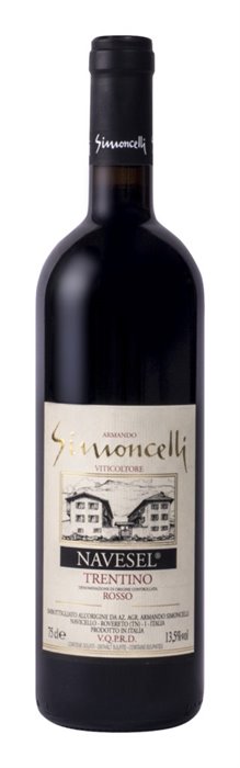 ROT WEIN - NAVESEL - SIMONCELLI - TRENTINO - 0,75L - 13%